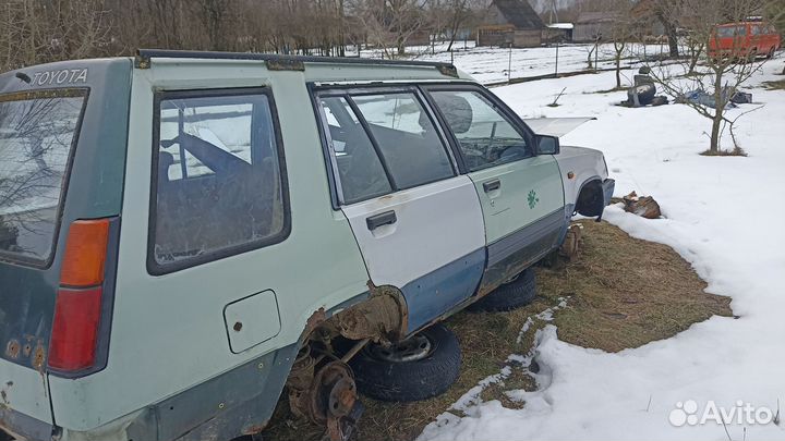 Запчасти на toyota tercel