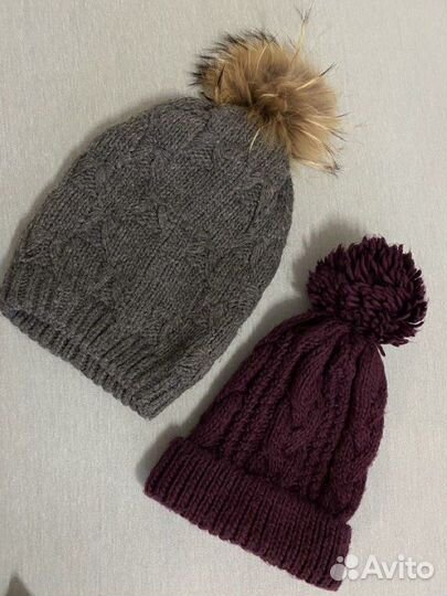 Шапка женская шерстяная