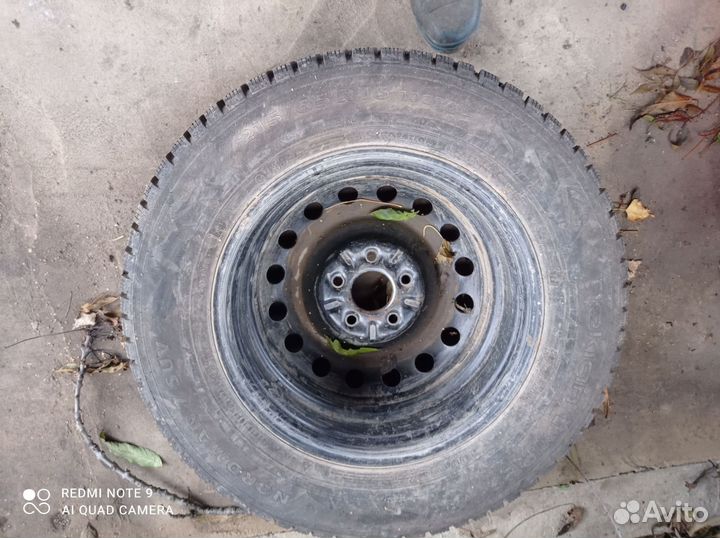 Зимние колеса на duster