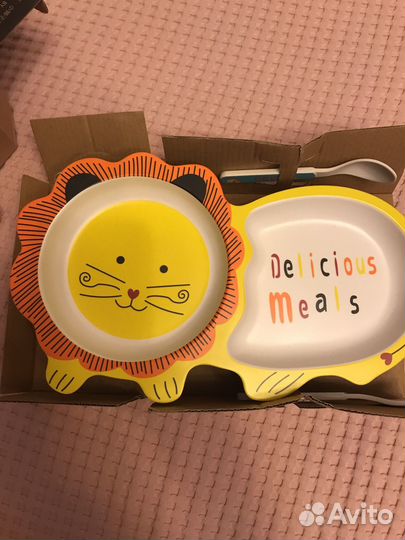 Набор детской посуды 5 предметов