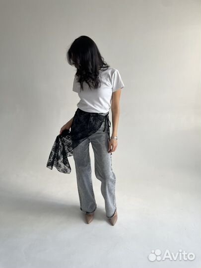 Пояс кружевной