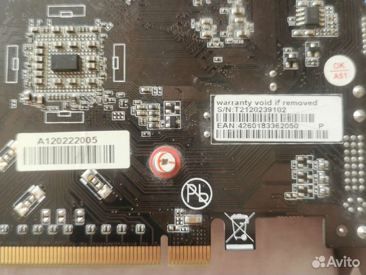 Видеокарта GeForce GTX 550 Ti Gainward Nvidia