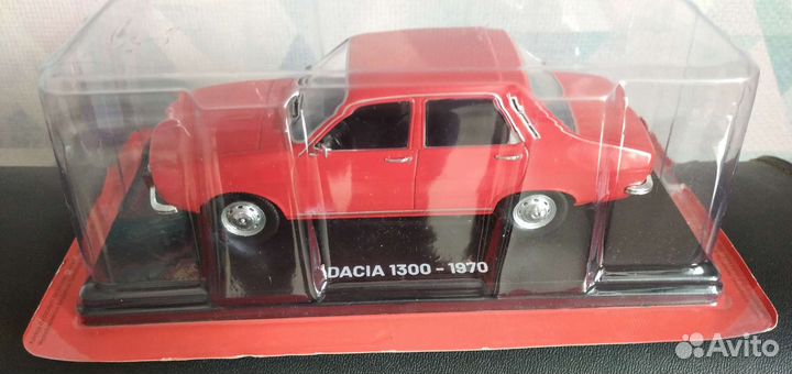 Модель автомобиля Dacia 1300 1970 1:24 Ашет #84