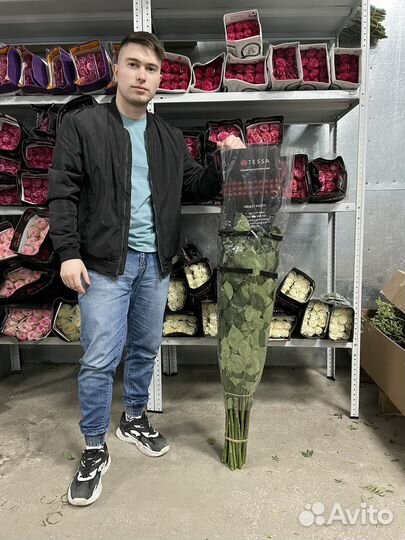 Розы без посредников букеты от 15 - 101 розы