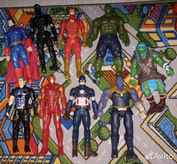 Супергерои 30см цена за всё