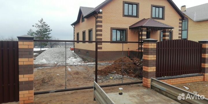 Откатные ворота Алютех