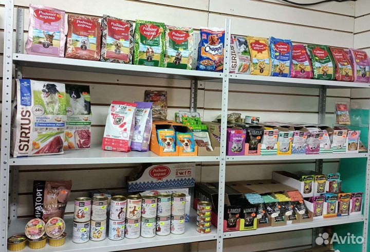 Корма для животных
