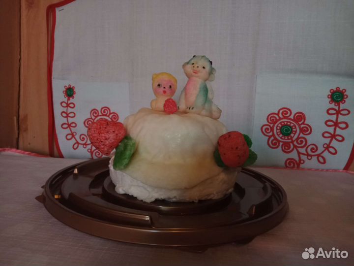 Торт из козьего сыра