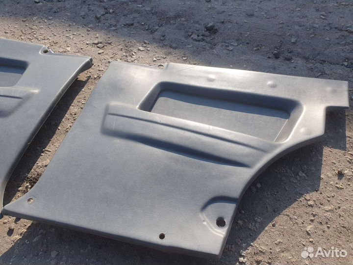 Задние дверные светло-серые карты ваз 2108