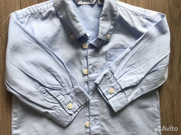 Рубашка на мальчика 68