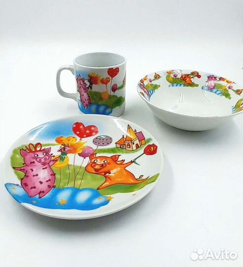 Набор детской посуды