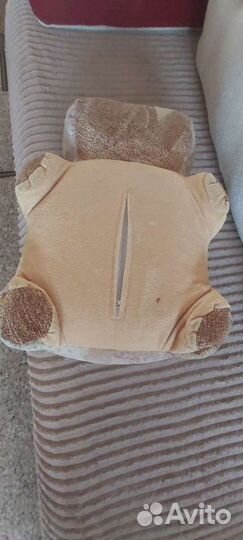 Декоративная подушка бегемот