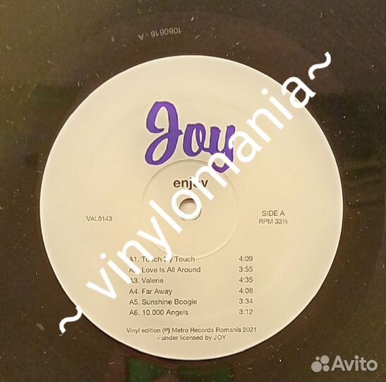 LP Joy – Enjoy / Limited Edition 2021