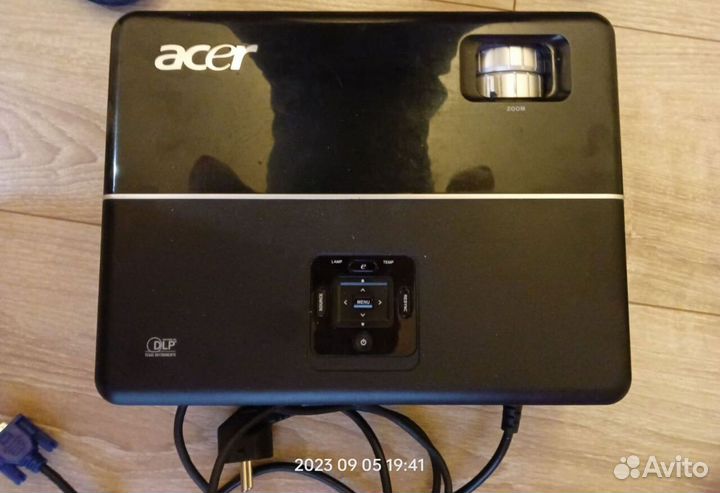 Проектор acer P1265K, новая лампа