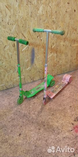 Самокат как на фото 3 до 7 лет