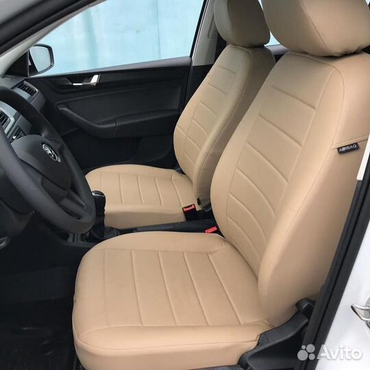 Автомобильные чехлы на Skoda Rapid (2014+)