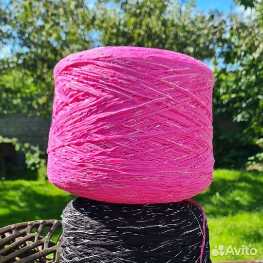 Пряжа в бобинах италия