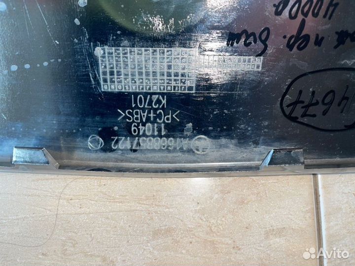 Накладка бампера передняя Mercedes W166 X166 Ml