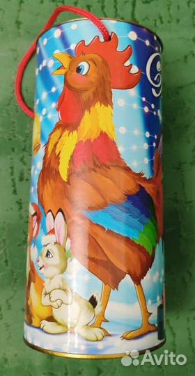 Упаковка (туба) для подарков С новым годом