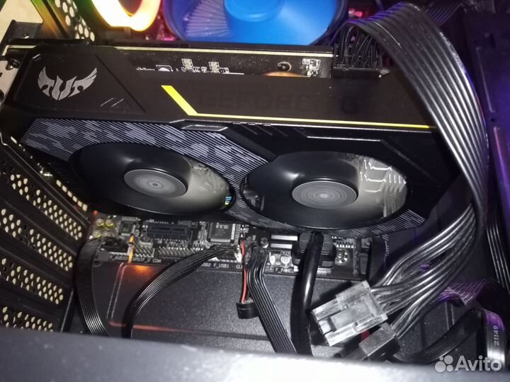 Видеокарта asus tuf 1660 ti 6Gb