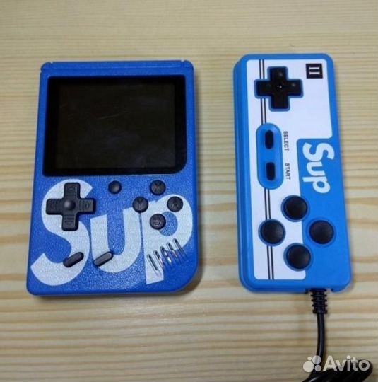Игровая портативная приставка Dendy SUP с джойстик
