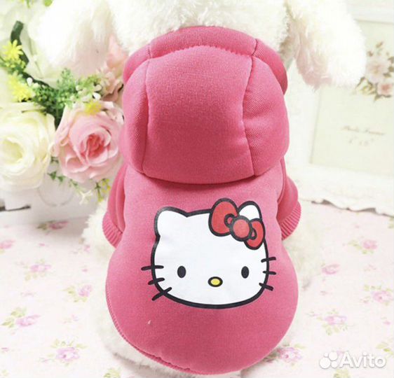 Толстовка с капюшоном на собаку,кошку