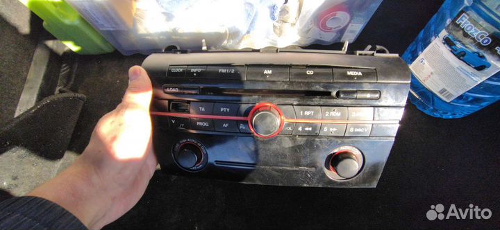 Магнитола на mazda 3 bk