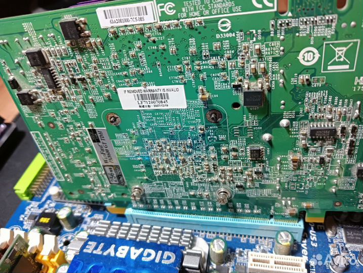 Комплект Gigabyte GA-MA770-US 3 + athlon 64 x2