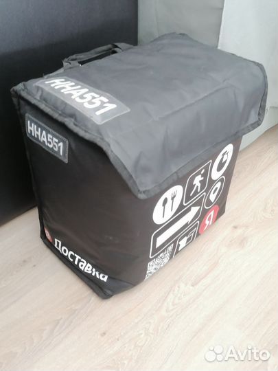 Яндекс еда сумка черная