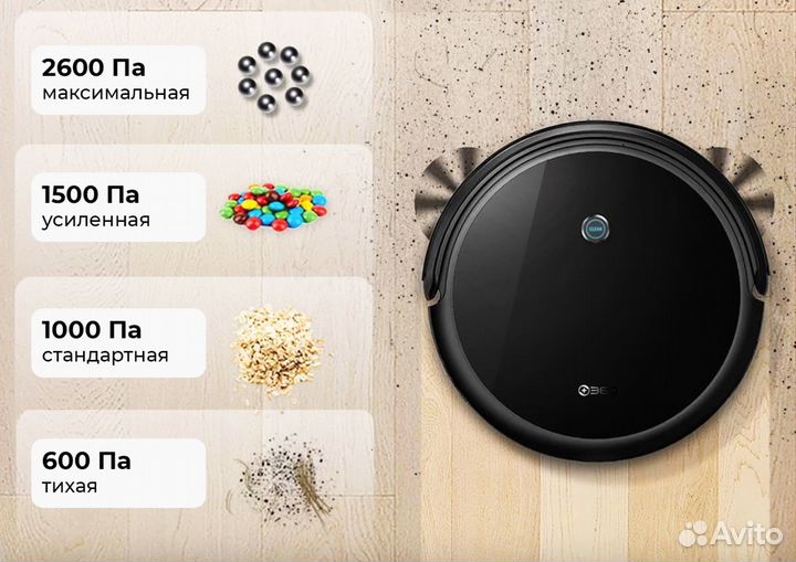 Робот-пылесос 360 Robot Vacuum Cleaner C50-1 Новый