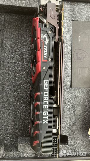 Видеокарта MSI gtx 1080ti 11gb
