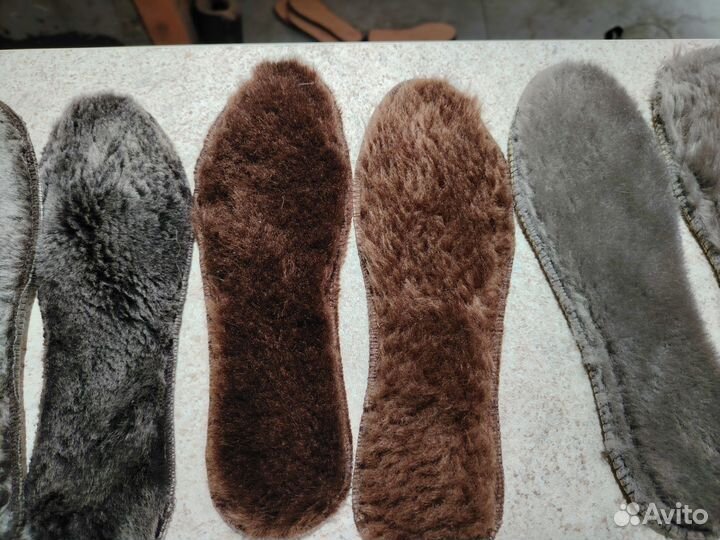 Стельки меховые