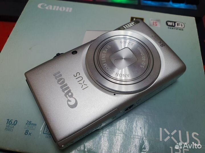 Компактный фотоаппарат Canon ixus 135 wi-fi