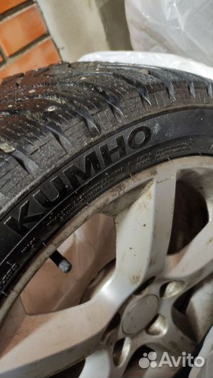 Шины зимние и литые диски r17, б/у, торг