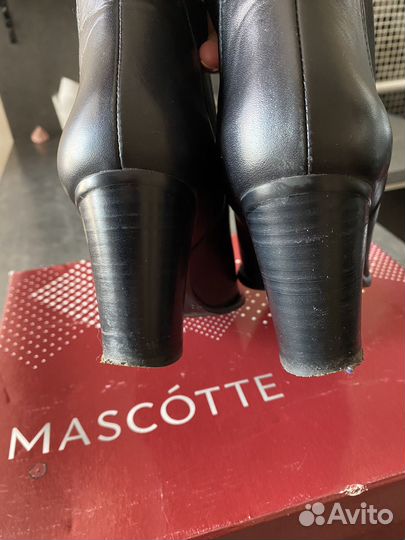 Ботильоны Mascotte кожаные женскиц