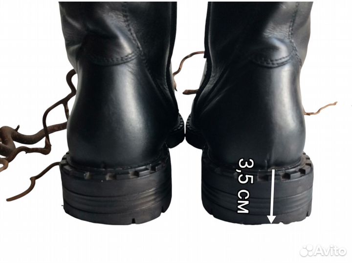 Ботинки размер 39 демисезонные натуральная кожа