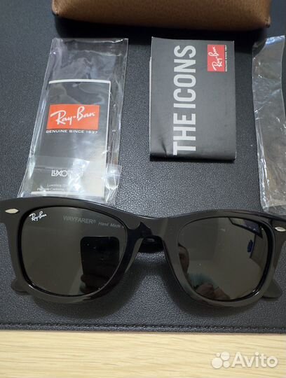 Очки Ray ban wayfarer 2140, 50 размер, оригинал