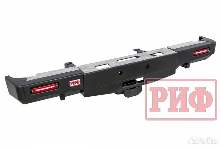 Силовой бампер задний газ Соболь rifgaz-20135