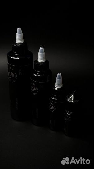 Deep black Gallery Tattoo Ink. Тату краска