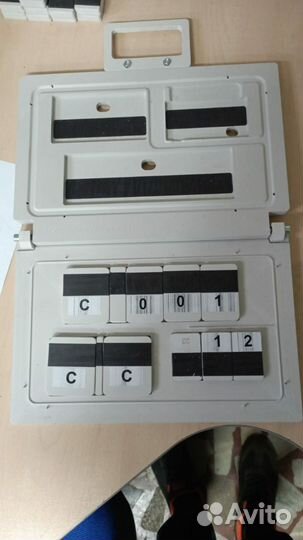 Клап рама (клапрама) для изготовления госномеров