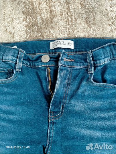 Джинсы для мальчика 152-158