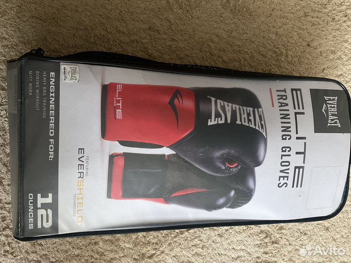 Everlast elite.Перчатки боксерские