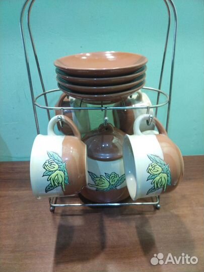Кофейный сервиз керамика СССР