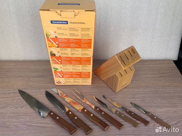 Набор ножей Tramontina Tradicional, 8 предметов