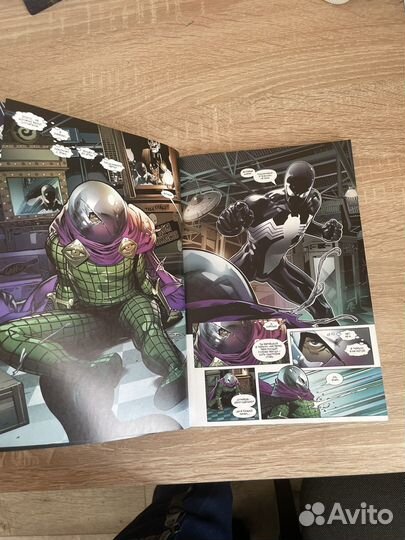 Комикс человек паук снова в черном