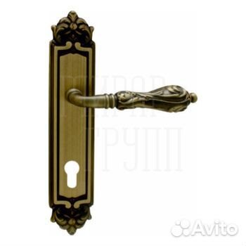 Дв. Ручк. на пл. Melodia 229/229 Libra мат. брон