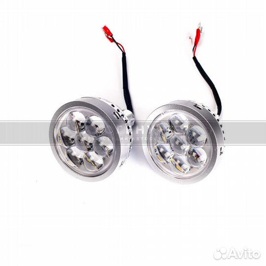 Светодиодный модуль дальнего света GNX HighDevil (с белой подсветкой)