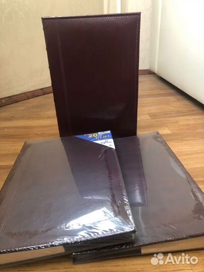 Фотоальбом а4 кожаный Hofmann новый на 20 фото