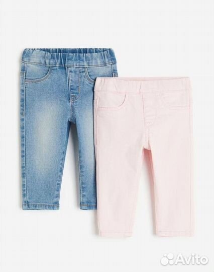 Джинсы на девочку 92 новые