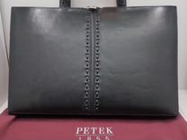 Портфель бренда Petek, кожа